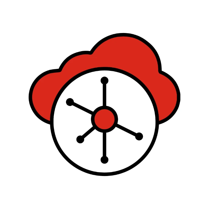 Secure network architecture with segmentation and cybersecurity protection for enterprise infrastructure