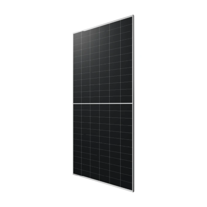 High-efficiency photovoltaic solar panel generating renewable electricity for commercial and infrastructure energy systems